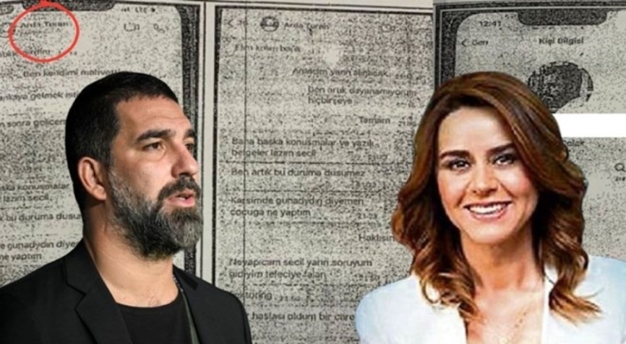 Arda Turan, Seçil Erzan tezahüratına tepki gösterdi