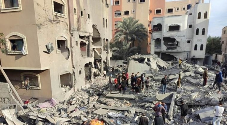 İsrail, Maghazi Mülteci Kampı'nı vurdu! Çok sayıda ölü var