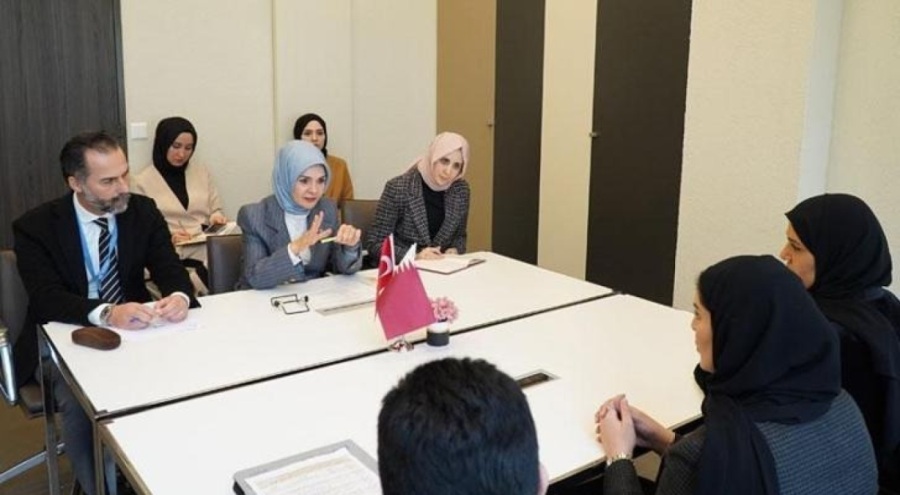 Bakan Göktaş, Katarlı mevkidaşı ile görüştü