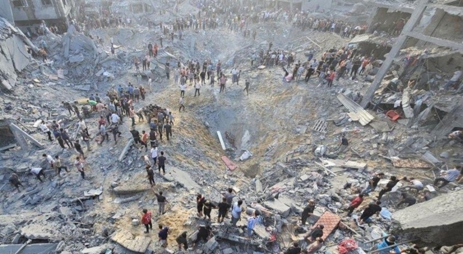 İsrail mülteci kampını vurdu: Çok sayıda ölü ve yaralı var