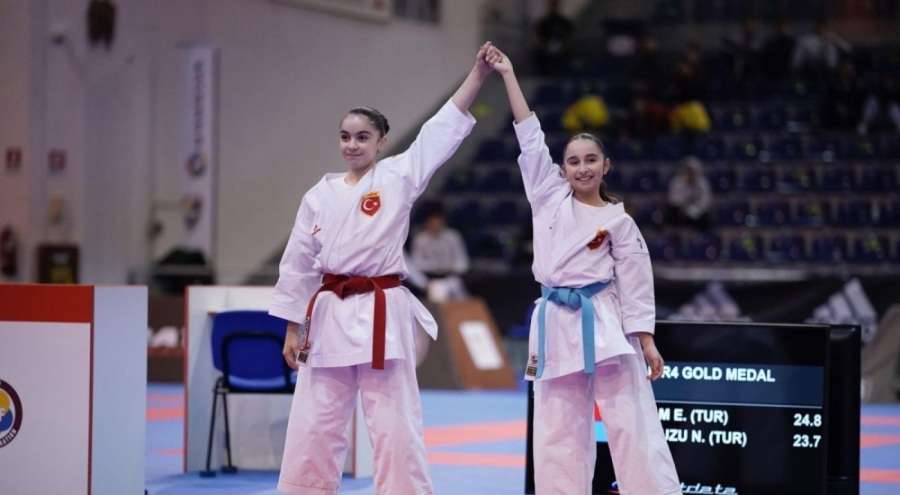 Milli sporcu Elizan Sağlam karatede dünya şampiyonu oldu