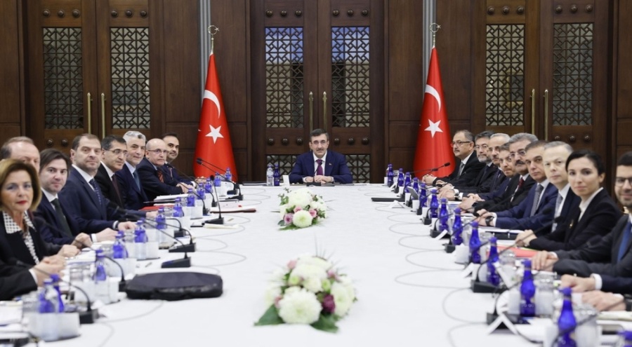 YOİKK, Cumhurbaşkanı Yardımcısı Cevdet Yılmaz başkanlığında toplandı