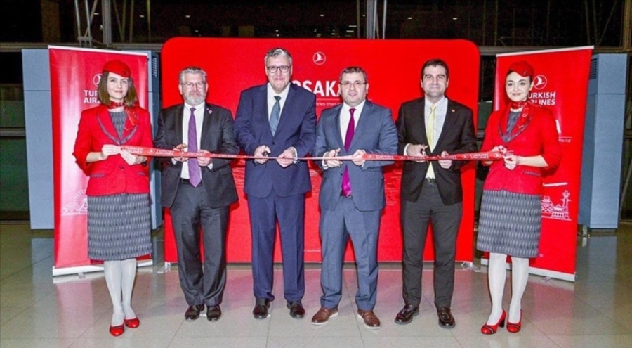 THY'nin Osaka seferleri başladı