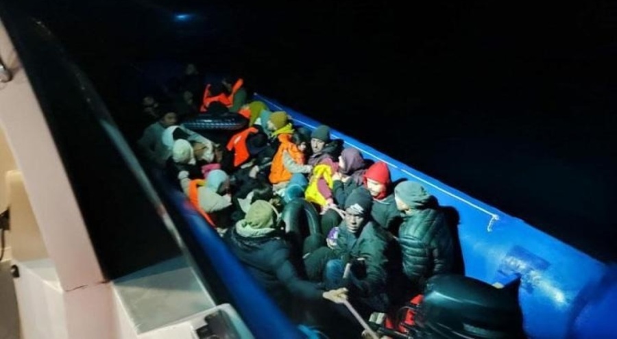 Bodrum açıklarında 156 düzensiz göçmen yakalandı