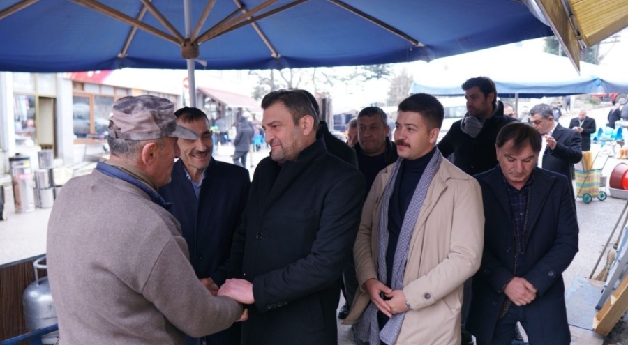 MHP Bursa İl Başkanı Muhammet Tekin'den dağ ilçelerine ziyaret