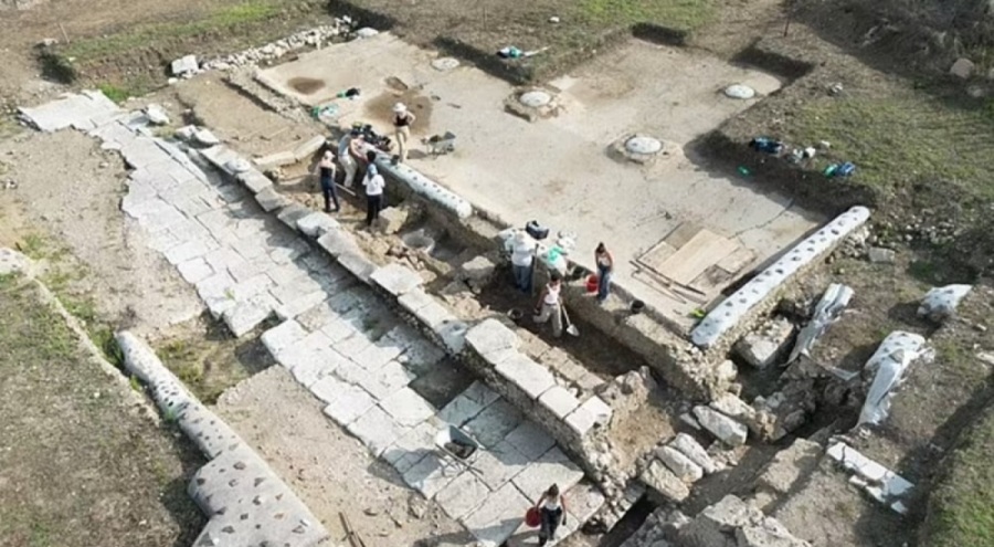 Roma kasabası bin 500 yılın ardından bulundu