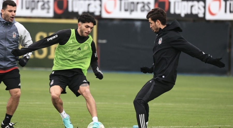 Beşiktaş Lugano maçının çalışmalarına devam etti