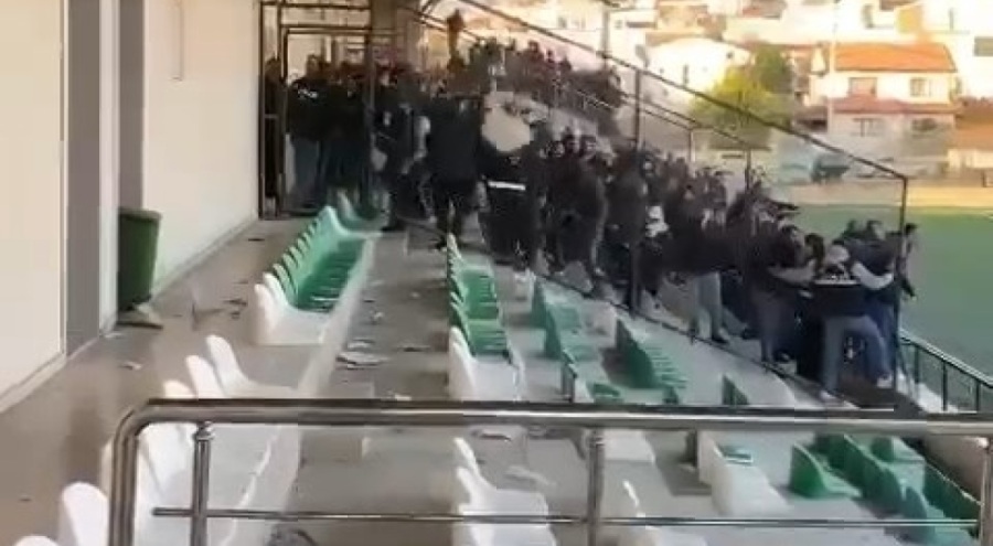 Bursa'da amatör maçta ortalık savaş alanına döndü!