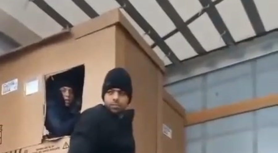 Kocaeli'de tır dorsesinden çıkanlar şok etti