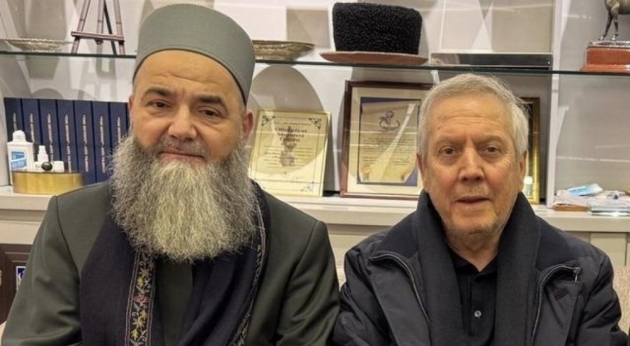 Cübbeli Ahmet Aziz Yıldırım'la bir araya geldi