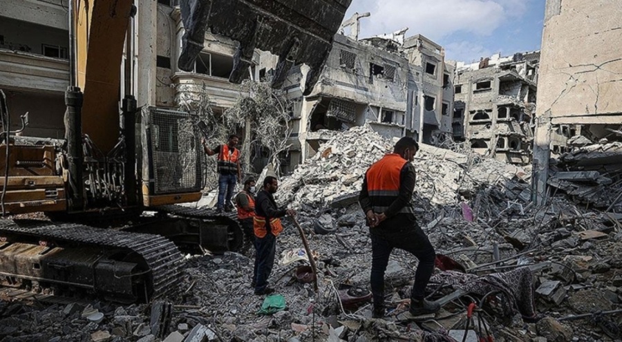 İsrail: Kerem Şalom Sınır Kapısı'ndan Gazze'ye yardım girişine izin verildi