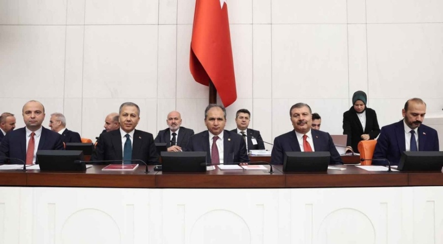 İçişleri ve Sağlık bakanlıkları bütçeleri, TBMM'de