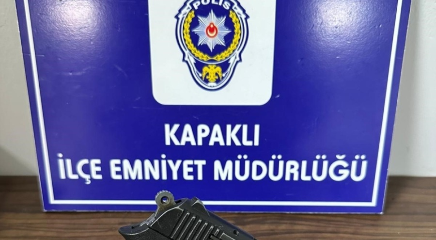 Tekirdağ'da yapılan denetimlerde ruhsatsız silahlar ele geçirildi