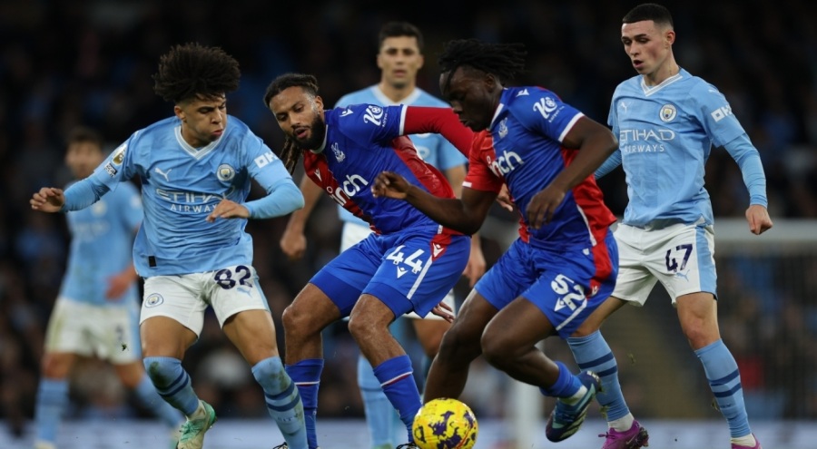 Manchester City evinde Crystal Palace ile 2-2 berabere kaldı