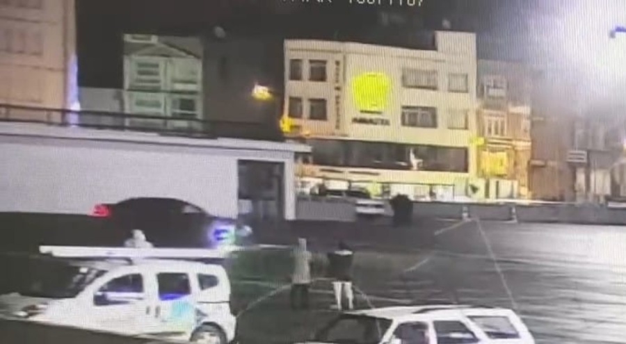 Meydanda drift atan sürücüye ceza kesildi!