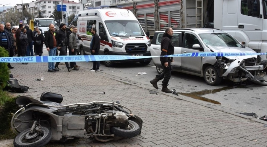 Ordu'da "Hızlı ve öfkeli" trafiği birbirine kattı