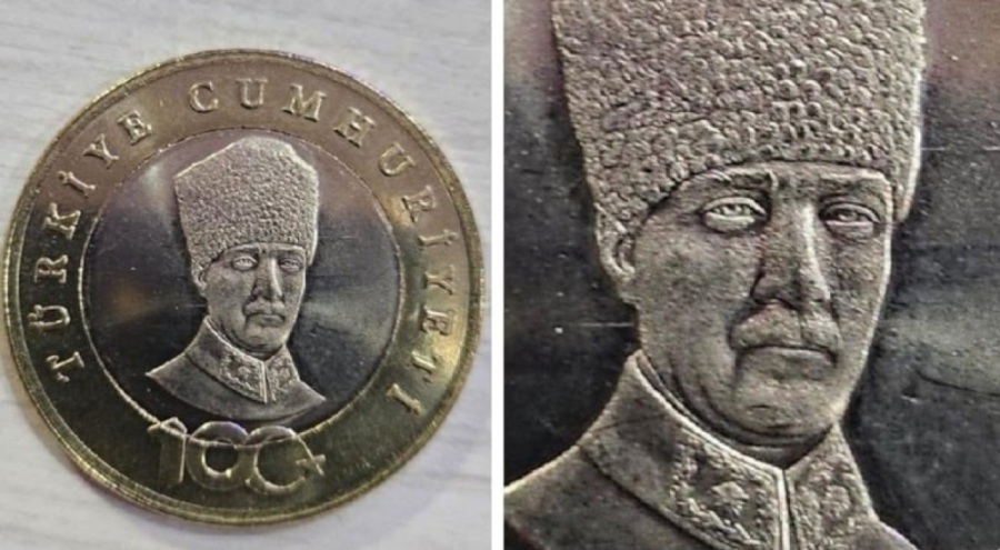 Madeni 5 TL tepki topladı! "Kim bu"