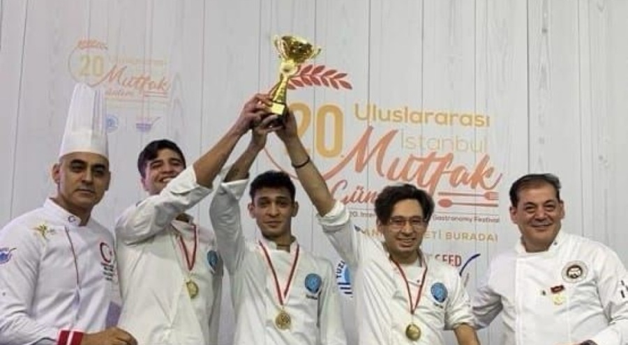 BUÜ'lü aşçılar başarıya doymuyor