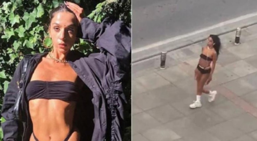 Bağdat Caddesi'nde yarı çıplak yürümüştü! Hakkında karar çıktı