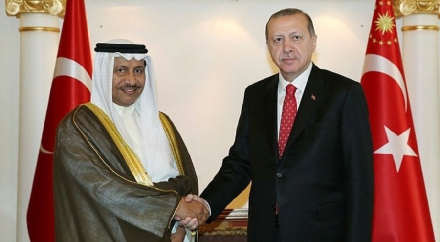 Erdoğan, Kuveyt emiri ile görüştü