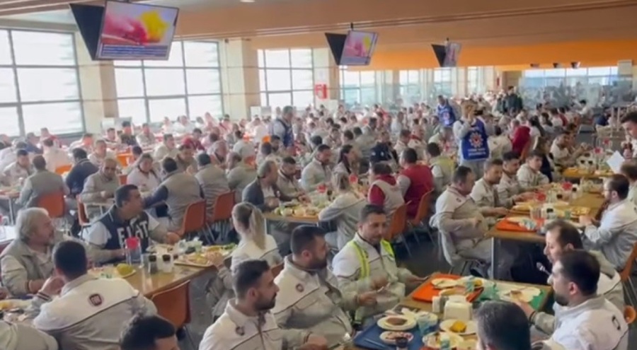 Bursa'nın dev fabrikasında eylem!