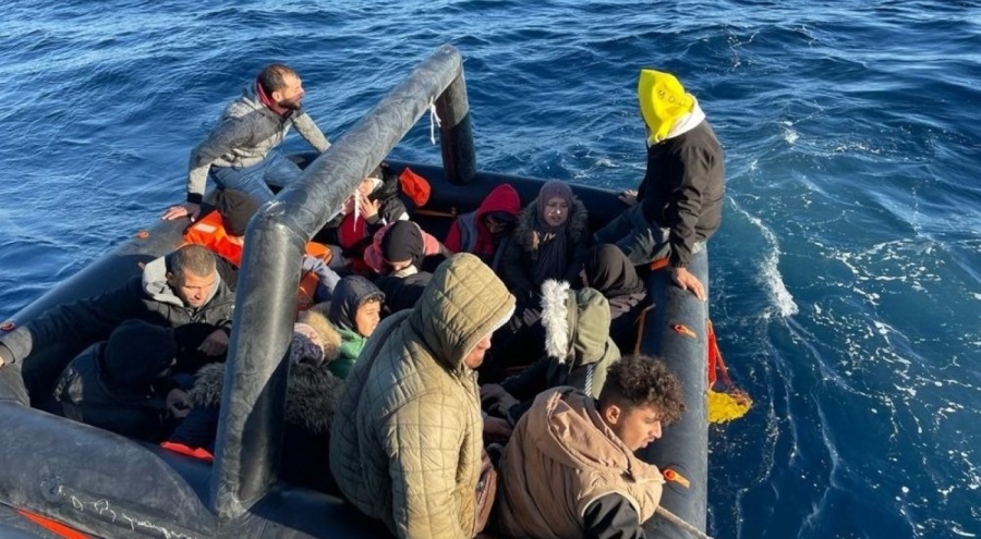 Yunanistan itti: Muğla açıklarında 106 göçmen kurtarıldı