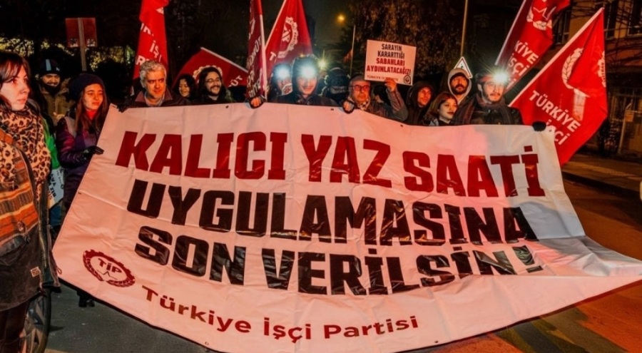 TİP'ten saat 06.30'da yaz saati protestosu