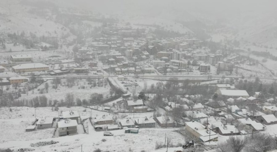 Tunceli'de yoğun kar: 50 köy yolu ulaşıma kapandı