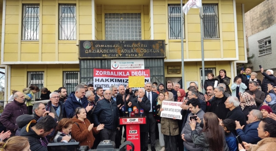 CHP Gaziakdemir'in sesi oldu!