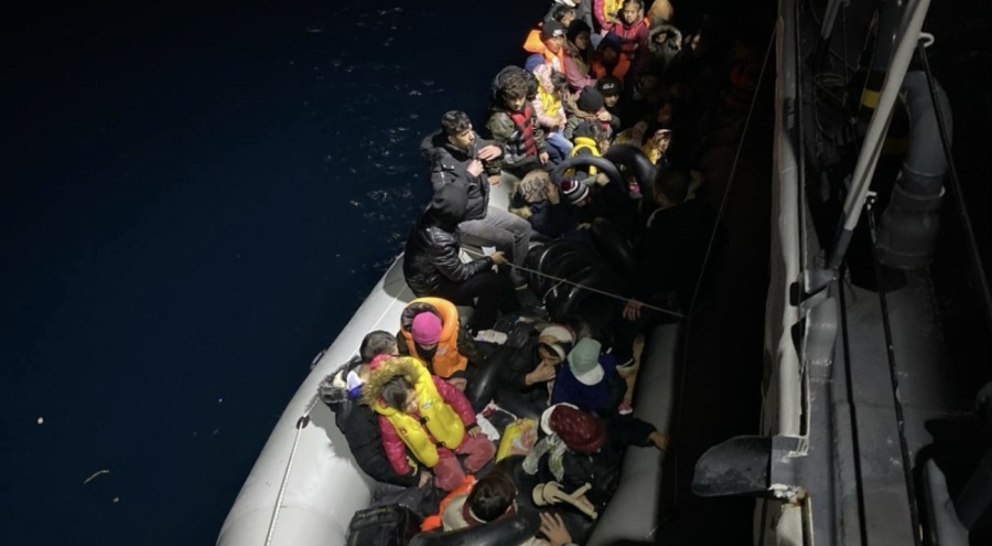 80 kaçak göçmen yakalandı