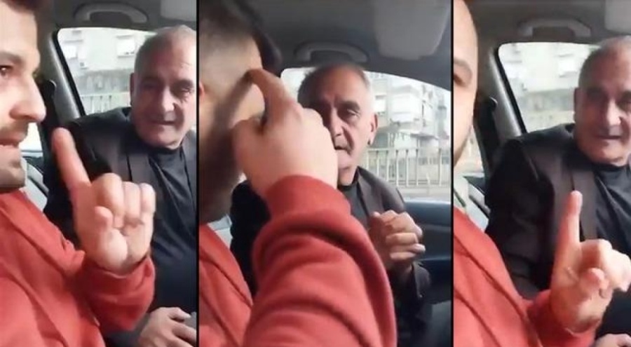 TAG sürücüsünün anahtarını alıp tehditler savurdu