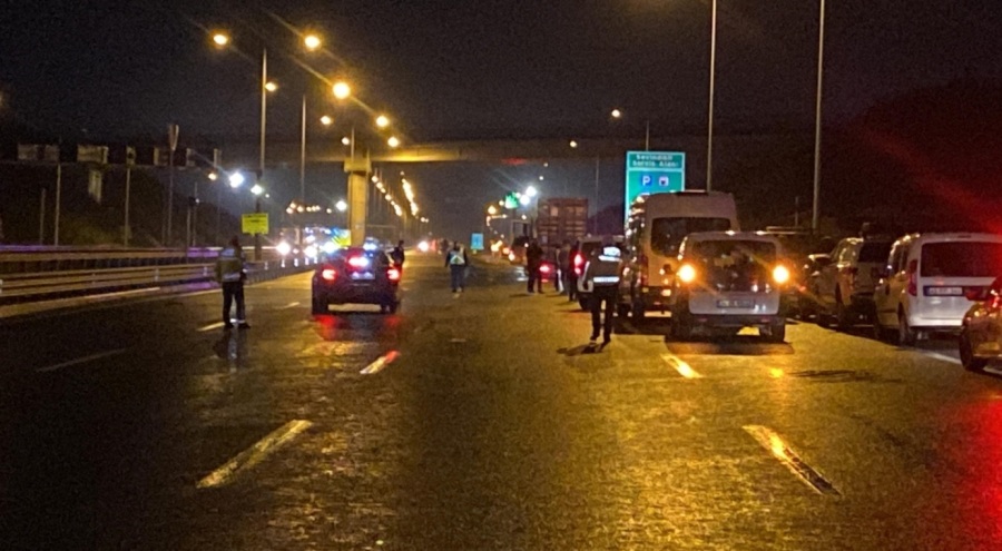 TIR şoförünü rehin alan şahıs teslim oldu!