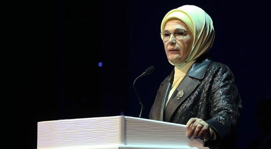 Emine Erdoğan'dan şehit askerler için taziye mesajı
