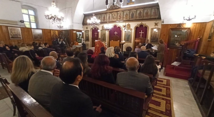 Depremin vurduğu Hatay, Noel ayininde bir araya geldi