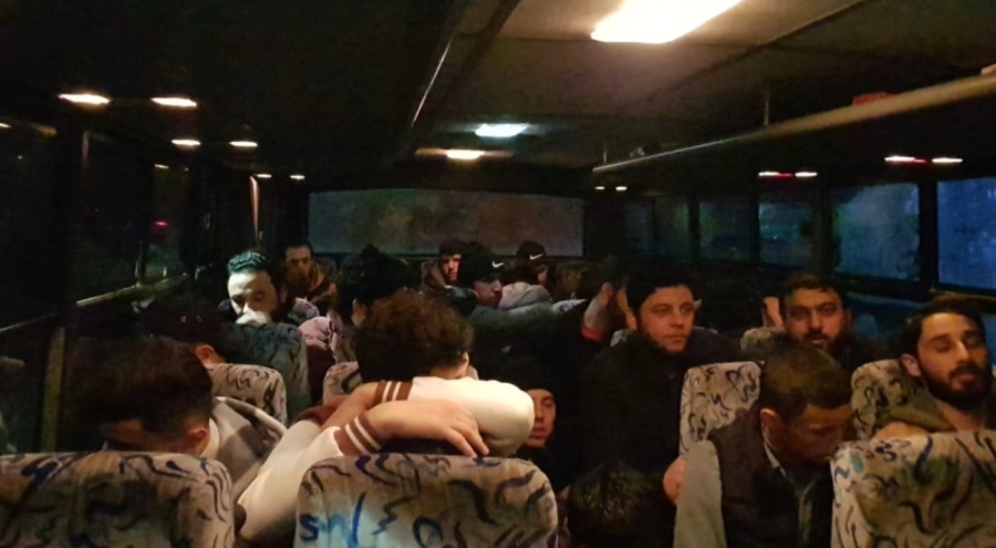 Bursa'da 28 düzensiz göçmen yakalandı