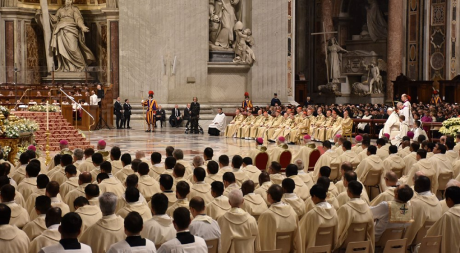 Vatikan'da Noel ayini