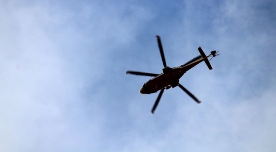 Ormanda mahsur kalan 51 yaşındaki kadın helikopter ile kurtarıldı