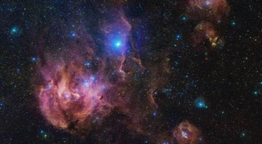 Koşan Tavuk Nebulası'nın görüntüsü paylaşıldı