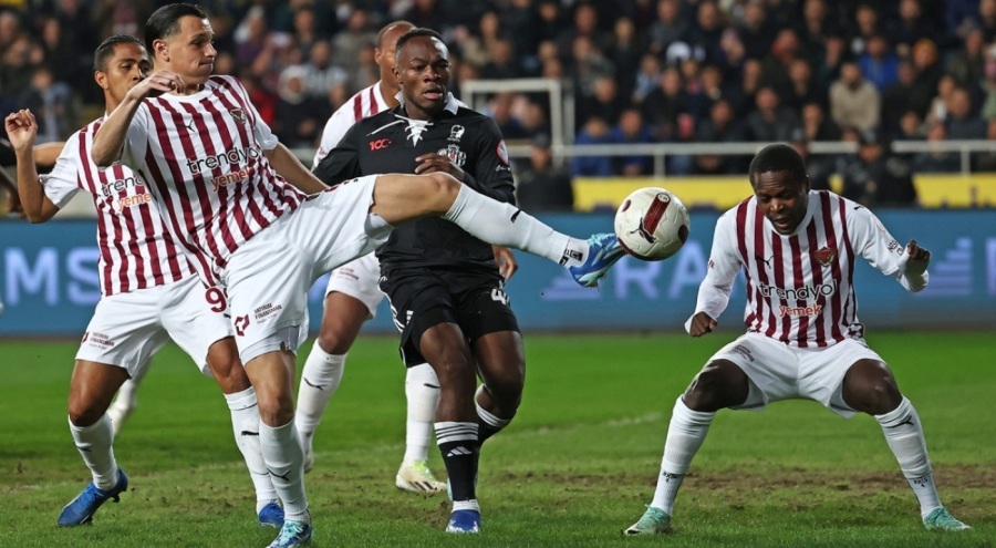 Beşiktaş'tan Hatayspor karşısında 2 değişiklik yaptı