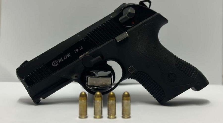 Kuru sıkıdan bozma tabanca ele geçirildi