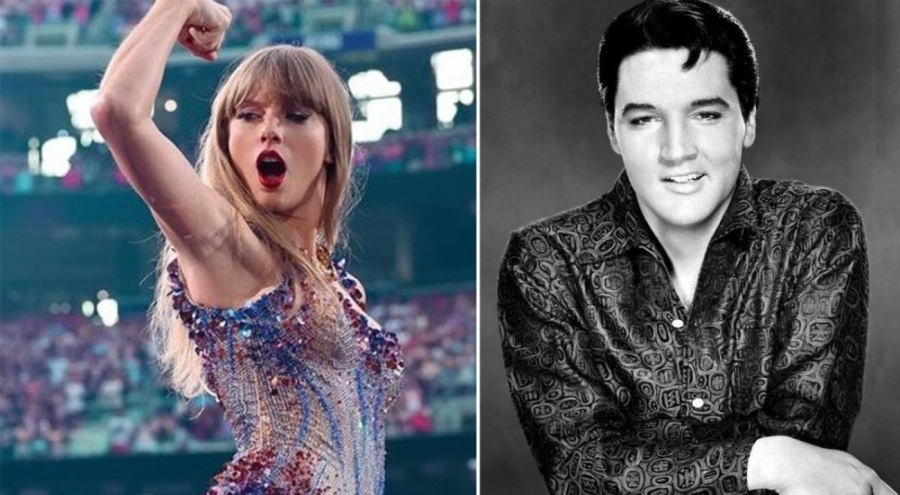 Ünlü yıldız Taylor Swift, Elvis'in rekorunu kırdı