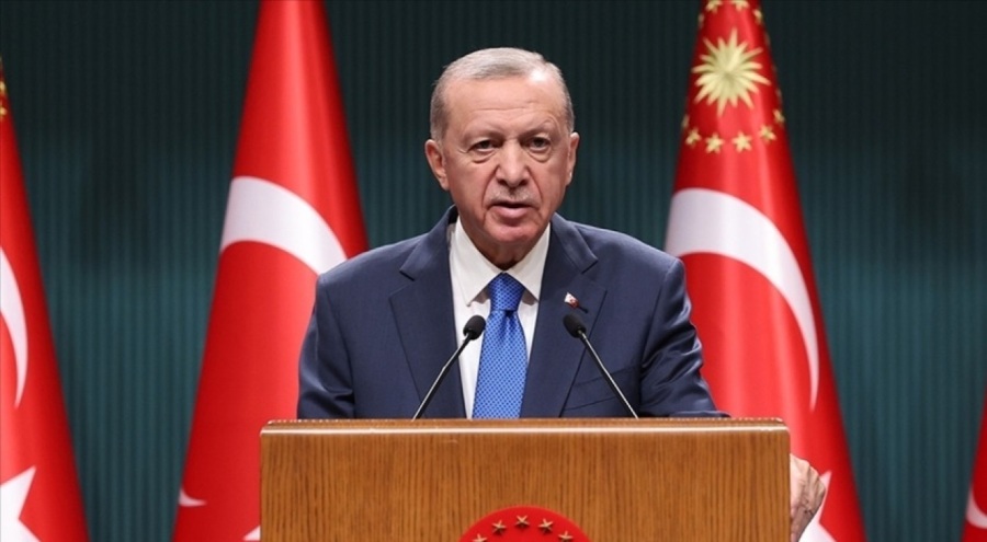 Erdoğan'dan şehit askerler için taziye mesajı