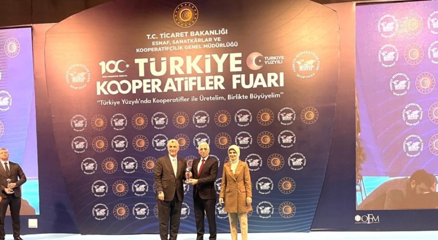 Marmarabirlik'e e - ticaret ödülü verildi