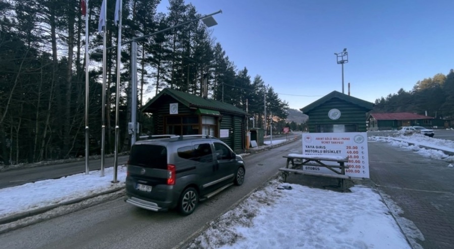Abant Gölü Milli Parkı'nda HGS ile giriş dönemi başladı