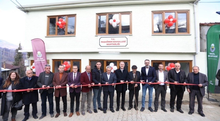 İnegöl Paşaören Mahalle Konağı açıldı