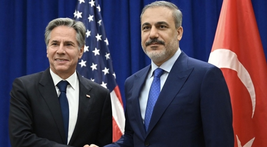 Bakan Fidan ABD'li mevkidaşı Blinken ile görüştü