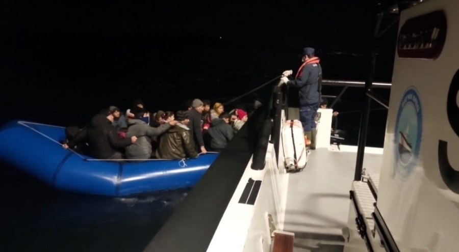 43 düzensiz göçmen yakalandı