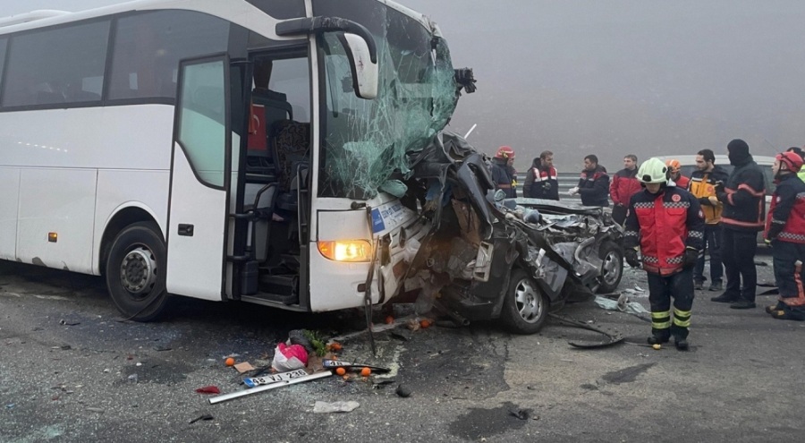 Kuzey Marmara Otoyolu'nda 10 kişinin öldüğü kazada acı detay