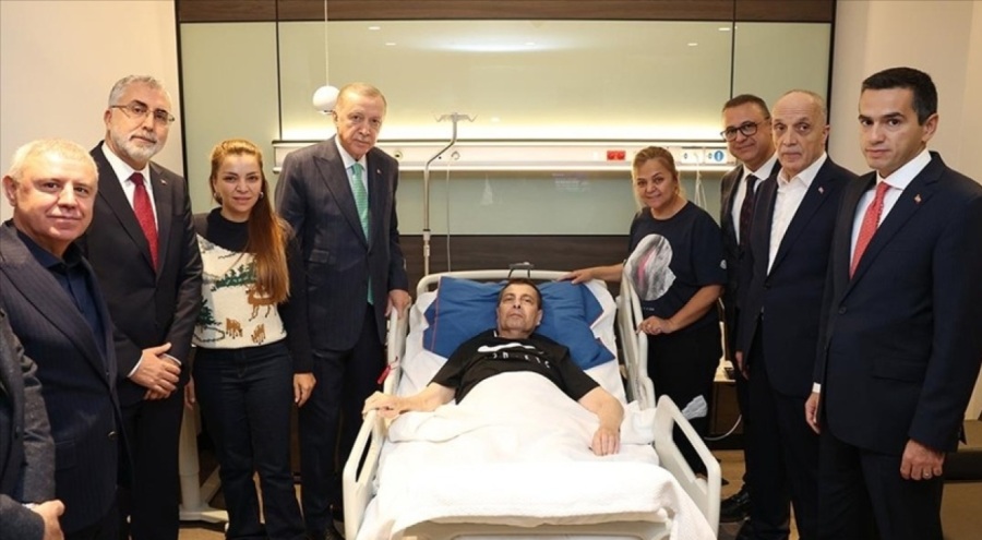 Cumhurbaşkanı Erdoğan'dan hastane ziyareti