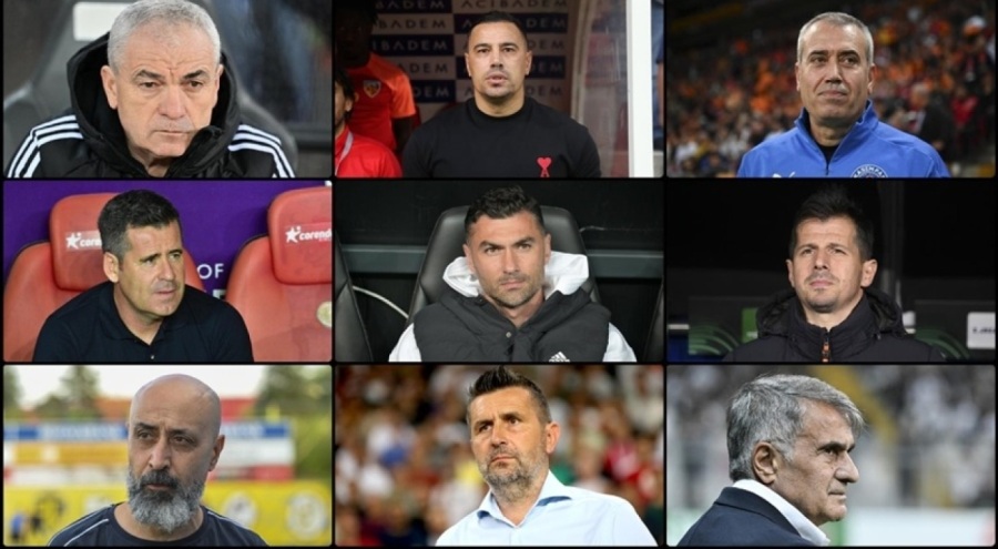 Süper Lig'de teknik direktör istikrarsızlığı devam ediyor